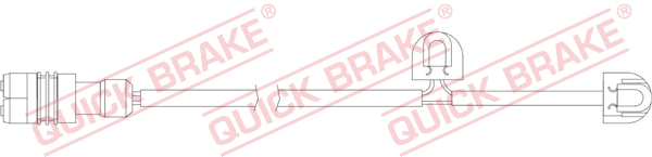 Czujnik zużycia klocka